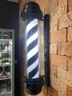 Barber Pole 80cm Big All Black Bivolt Megan Barber Pole 80cm Big All Black Bivolt Megan