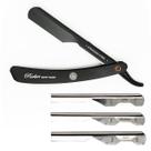 Barber Razor Parker com alça preta ajustável em aço inoxidável Barber Razor Parker com alça preta ajustável em aço inoxidável