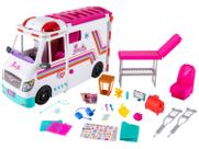 Barbie Ambulância e Clínica Móvel C/ Som 3+ HKT79 Mattel