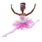 Barbie Bailarina Luzes Brilhantes Roxa Mattel Menina Original Articulada