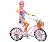 Barbie Boneca Com Bicicleta FTV96 - Mattel