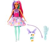 Barbie Boneca Toque de Mágica Vestido Amarelo Mattel