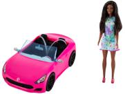 Barbie Carro Conversível Com Barbie Negra HBY30 - Mattel