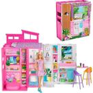 Barbie Casa De Bonecas Glam Com Boneca Mattel Hrj77