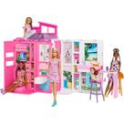 Barbie casa glam 2024 com boneca - mattel hrj77