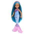 Barbie Chelsea Looks Magicos Sereia Azul - Mattel