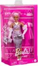 Barbie deluxe - cabelo rosa e vestido brilhante