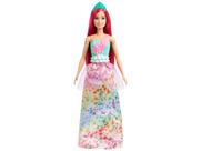 Barbie Dreamtopia Princesa Negra Cabelo Rosa Mattel