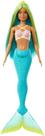 Barbie Fantasia - Sereia com Cabelo Colorido - Azul e Amarelo