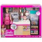 Barbie Playset Profissões - Cafeteria Mattel - 887961862881