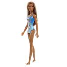 Barbie Praia Maiô Azul DWJ99