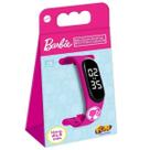 Barbie Relógio Digital Botton Fashion Rosa F0190-7 - Fun