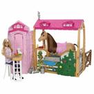 Barbie The Great Horse Chase Estábulo Dos Sonhos HXJ44 - Mat