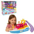 Barco Brinquedo Iate Club da Judy com Boneca 0470 - Samba Toys Barco Brinquedo Iate Club da Judy com Boneca 0470 - Samba Toys