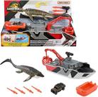 Barco De Resgate Mosasaurus Jurassic World Rebirth Matchbox