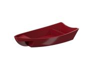 Barco Para Sushi Coza 13,9 x 13,9 x 6,3 cm Vermelho Bold