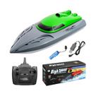 Barco RC De Controle Remoto Com Motor Duplo 20Km/h Para Piscinas E Lagos, Presente Para Crianças,