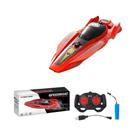 Barco RC Mini De Alta Velocidade 25Km/h À Prova d'Água 2.4G Com Motor Duplo E Controle Remoto Para
