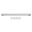 Barra 80cm Com 6 Ganchos Inox