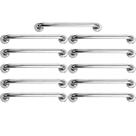 Barra Alça Apoio 50cm Aço Inox Banheiro Kit 11 Uni Segurança Gestante Idoso Cadeirante Box Banheiro Corrimao Escada Acessibilidade Evita Acidentes Barra Alça Apoio 50cm Aço Inox Banheiro Kit 11 Uni Segurança Gestante Idoso Cadeirante Box Banheiro Corrimao Escada Acessibilidade Evita Acidentes