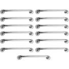 Barra Alça Apoio 50cm Aço Inox Kit 13 Uni Pcd Acessibilidade Cadeirante Gestante Idoso Criança Anti Queda Evita Previne Acidentes Banheiro Box Corrima