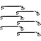 Barra Alça Apoio 50cm Aço Inox Kit 6 Uni Idoso Gestante Cadeirante Acessibilidade Box Banheiro Escada Corrimao Segurança Barra Alça Apoio 50cm Aço Inox Kit 6 Uni Idoso Gestante Cadeirante Acessibilidade Box Banheiro Escada Corrimao Segurança