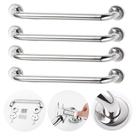 Barra Alça Apoio Corrimão Banheiro Inox 60cm Top Alta Qualidade Inox 4 PCS + Nfe