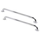 Barra Alça Apoio Inox 60cm Kit 2 Uni Suporte Anti Queda Cadeirante Deficiente Idoso Gestante Box Banheiro Escada Casa Barra Alça Apoio Inox 60cm Kit 2 Uni Suporte Anti Queda Cadeirante Deficiente Idoso Gestante Box Banheiro Escada Casa