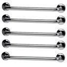 Barra Alça Apoio Kit 5 Uni Aço Inox 40Cm Suporte Anti Queda Acidentes Idoso Gestante Cadeirante Pcd Criança Corrimao Escada Banheiro Varanda Box Barra Alça Apoio Kit 5 Uni Aço Inox 40Cm Suporte Anti Queda Acidentes Idoso Gestante Cadeirante Pcd Criança Corrimao Escada Banheiro Varanda Box