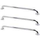 Barra Alça de Apoio 70 cm Kit 3 Uni Suporte Idoso Gestante Segurança Corrimao Cadeirante Criança
