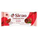 Barra Cobertura Fracionada Ao Leite Mais 1,01kg - Sicao