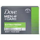 Barra corporal e facial DOVE MEN + CARE Extra Fresh 90g 48 peças Barra corporal e facial DOVE MEN + CARE Extra Fresh 90g 48 peças