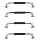 Barra de Apoio 30cm Inox Suporte Antiderrapante Banheiro Box Kit 4 unidades Idoso Deficiente Quarto Acessibilidade Resistente Proteçao Segurança Barra de Apoio 30cm Inox Suporte Antiderrapante Banheiro Box Kit 4 unidades Idoso Deficiente Quarto Acessibilidade Resistente Proteçao Segurança