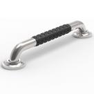 Barra de Apoio 30cm Inox Suporte Antiderrapante Criança Idoso Cadeirante Gestante Acessibilidade Corrimao Escada Proteçao Segurança Resistente