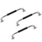 Barra de Apoio 30cm Inox Suporte Antiderrapante Kit 3 unidades Criança Idoso Cadeirante Gestante Banheiro Box Acessibilidade Corrimao Escada Proteçao Barra de Apoio 30cm Inox Suporte Antiderrapante Kit 3 unidades Criança Idoso Cadeirante Gestante Banheiro Box Acessibilidade Corrimao Escada Proteçao
