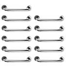 Barra de Apoio 40cm Aço Inox Kit 11 Unidades Idoso Deficiente Banheiro Box Corrimao Escada Acessibilidade Cadeirante Suporte Resistente Barra de Apoio 40cm Aço Inox Kit 11 Unidades Idoso Deficiente Banheiro Box Corrimao Escada Acessibilidade Cadeirante Suporte Resistente
