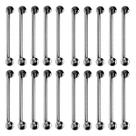 Barra de Apoio 40cm Aço Inox Kit 20 Unidades Idoso Deficiente Acessibilidade Cadeirante Banheiro Box Suporte Proteçao Segurança Barra de Apoio 40cm Aço Inox Kit 20 Unidades Idoso Deficiente Acessibilidade Cadeirante Banheiro Box Suporte Proteçao Segurança