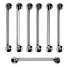 Barra de Apoio 60cm Aço Inox Kit 7 Unidades Banheiro Box Idoso Cadeirante Gestante Criança Segurança Acessibilidade Suporte Escada Corrimao Barra de Apoio 60cm Aço Inox Kit 7 Unidades Banheiro Box Idoso Cadeirante Gestante Criança Segurança Acessibilidade Suporte Escada Corrimao
