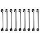 Barra de Apoio 60cm Aço Inox Kit 9 Unidades Acessibilidade Criança Idoso Segurança Box Banheiro Suporte Resistente Corrimao Escada Barra de Apoio 60cm Aço Inox Kit 9 Unidades Acessibilidade Criança Idoso Segurança Box Banheiro Suporte Resistente Corrimao Escada