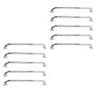 Barra de Apoio 70cm Inox Kit 10 Unidades Idoso Deficiente Gestante Criança Casa Banheiro Box Segurança Proteçao Acessibilidade Suporte Resistente Barra de Apoio 70cm Inox Kit 10 Unidades Idoso Deficiente Gestante Criança Casa Banheiro Box Segurança Proteçao Acessibilidade Suporte Resistente