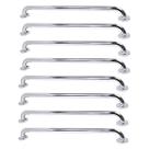 Barra De Apoio 80cm Inox Kit 8 Uni Idoso Cadeirante Acessibilidade Banheiro Box Escada Suporte Barra De Apoio 80cm Inox Kit 8 Uni Idoso Cadeirante Acessibilidade Banheiro Box Escada Suporte