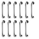 Barra de Apoio Aço Inox 40cm Kit 11 Unidades Banheiro Box Idoso Deficiente Cadeirante Suporte Segurança Acessibilidade Barra de Apoio Aço Inox 40cm Kit 11 Unidades Banheiro Box Idoso Deficiente Cadeirante Suporte Segurança Acessibilidade