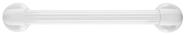 Barra de Apoio Alça de Acessibilidade PVC Branca 30cm Astra