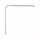 Barra de Apoio Alça Suporte L 70x70 Cm Banheiro Idoso Deficiente Gestante Corrimão Antiderrapante Barra de Apoio Alça Suporte L 70x70 Cm Banheiro Idoso Deficiente Gestante Corrimão Antiderrapante