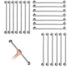 Barra de Apoio Banho 70cm Kit 20 Uni Amputado Idoso Acessibilidade Parede Segurança Cadeirante Deficiente
