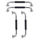 Barra de Apoio Inox 30cm Superficie Antiderrapante Kit 4 unidades Banheiro Box Idoso Gestante Criança Cadeirante Acessibilidade Segurança Proteçao Barra de Apoio Inox 30cm Superficie Antiderrapante Kit 4 unidades Banheiro Box Idoso Gestante Criança Cadeirante Acessibilidade Segurança Proteçao