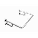 Barra De Apoio Inox 49cm C/ Alça De Suporte Astra Barra De Apoio Inox 49cm C/ Alça De Suporte Astra