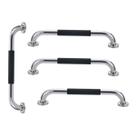 Barra de Apoio Inox 60cm Kit 4 unidades Suporte Antiderrapante Idoso Criança Gestante Banheiro Box Segurança Proteçao Acessibilidade Barra de Apoio Inox 60cm Kit 4 unidades Suporte Antiderrapante Idoso Criança Gestante Banheiro Box Segurança Proteçao Acessibilidade