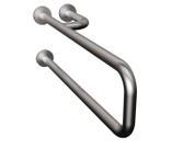 Barra de Apoio Lateral Fixa Inox Escovado Barra de Apoio Lateral Fixa Inox Escovado