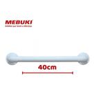 Barra de Apoio Mebuki 80cm 50cm 40cm em Alumínio Branco para Banheiro Tamanhos:50cm